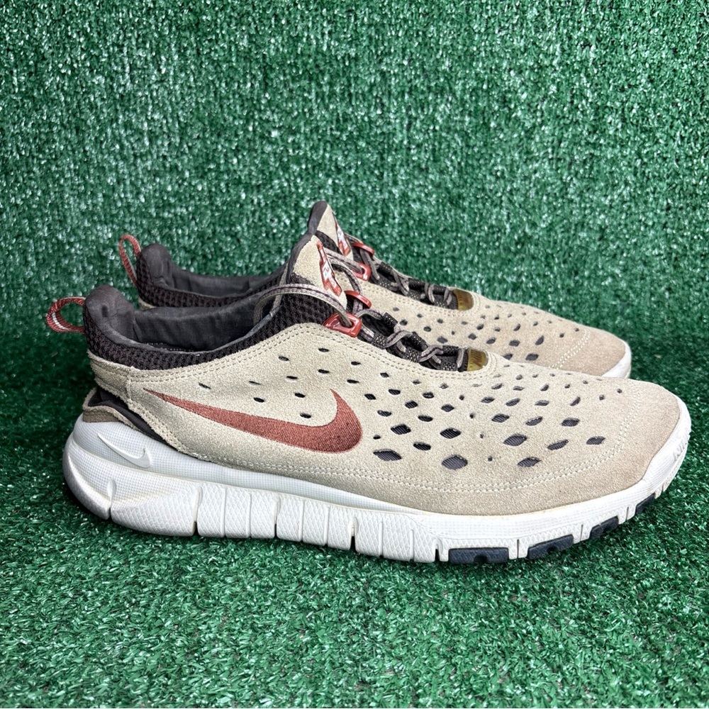 Original Nike Mens Free 5.0 Tan‎ / Sand Running Shoes Size 12 RARE VTG